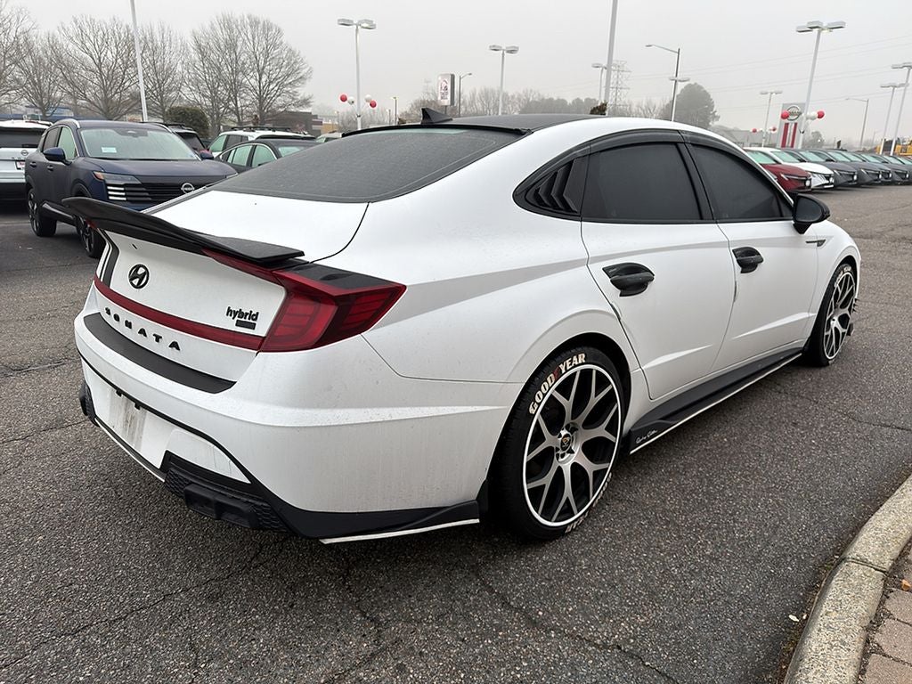 2023 Hyundai Sonata Hybrid Blue