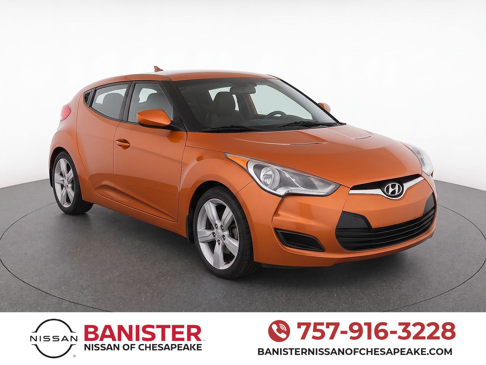 2013 Hyundai Veloster w/Black Int