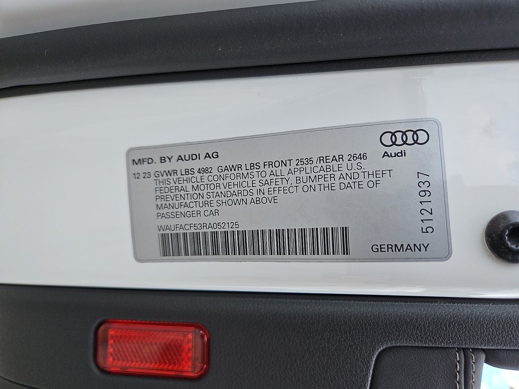 2024 Audi A5 Sportback S line Premium Plus