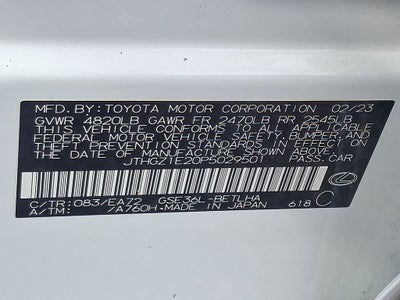2023 Lexus IS 350 F SPORT