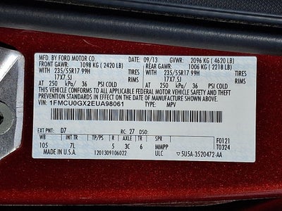 2014 Ford Escape SE