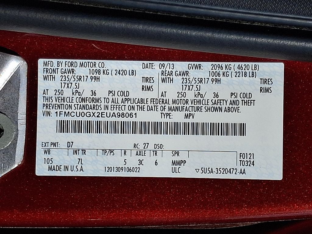 2014 Ford Escape SE