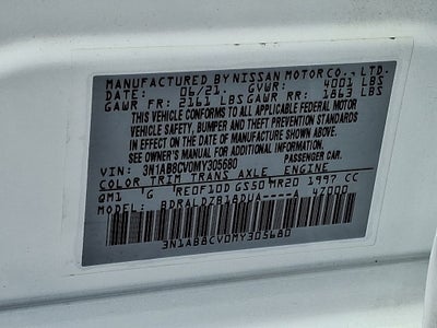 2021 Nissan Sentra SV