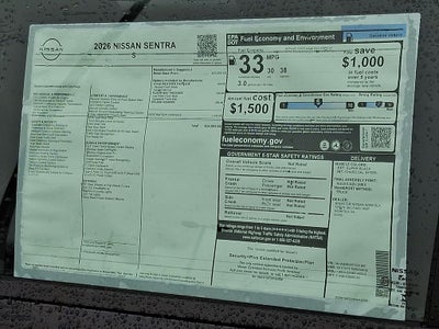 2026 Nissan Sentra S