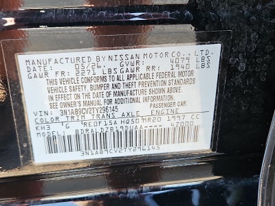 2026 Nissan Sentra SV