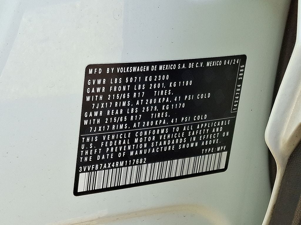 2024 Volkswagen Tiguan S