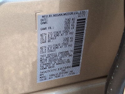 2026 Nissan Murano SL