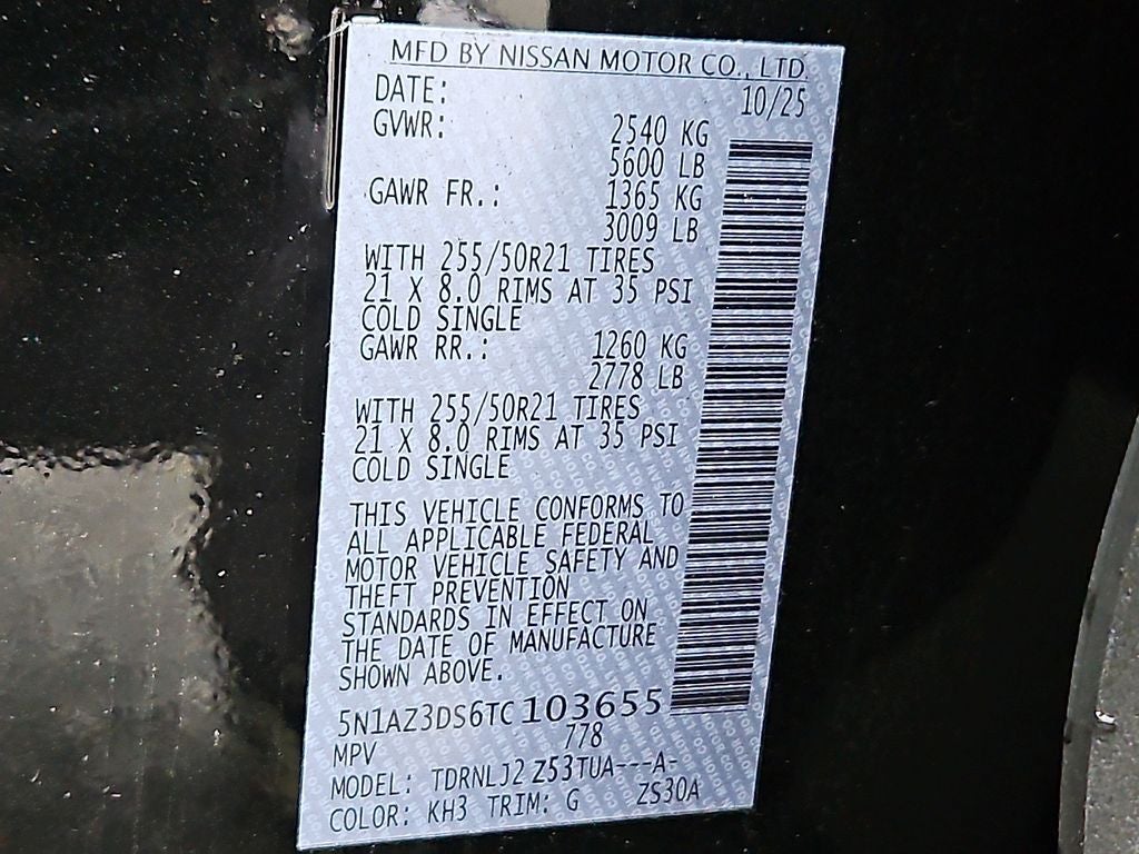 2026 Nissan Murano Platinum