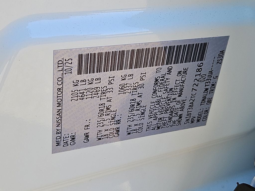 2026 Nissan Rogue SV