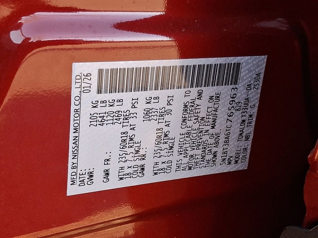 2026 Nissan Rogue SV