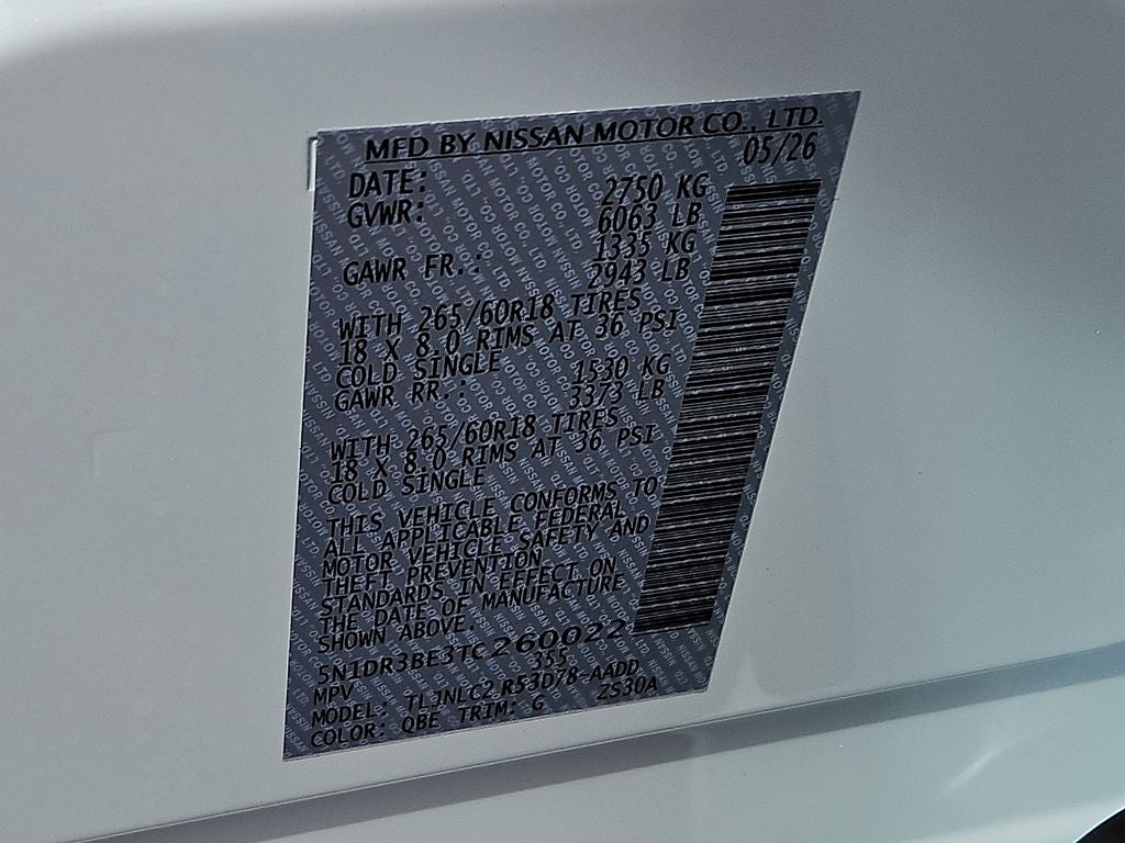 2026 Nissan Pathfinder Rock Creek