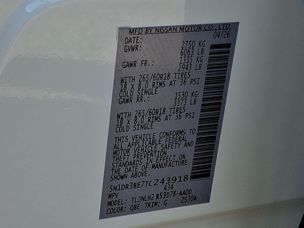 2026 Nissan Pathfinder Rock Creek