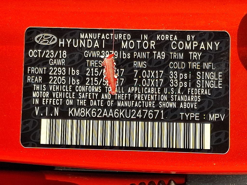 2019 Hyundai Kona SEL