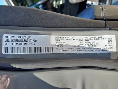 2022 Dodge Durango GT Plus AWD