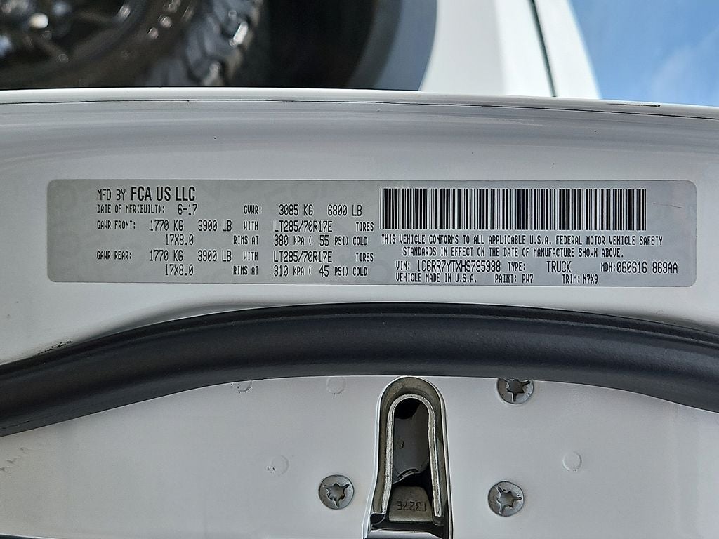 2017 RAM 1500 Rebel Crew Cab 4x4 5'7' Box
