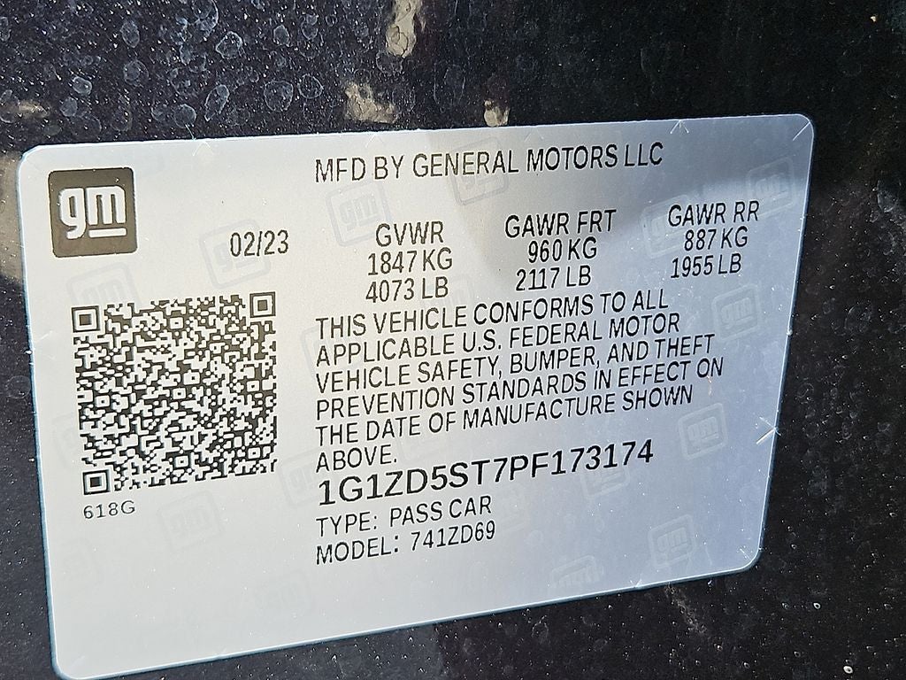 2023 Chevrolet Malibu FWD 1LT