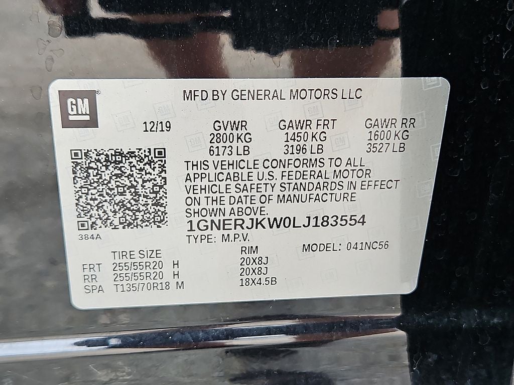 2020 Chevrolet Traverse FWD RS