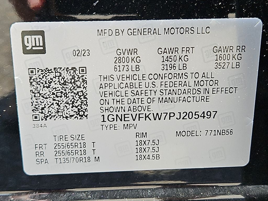 2023 Chevrolet Traverse AWD LS