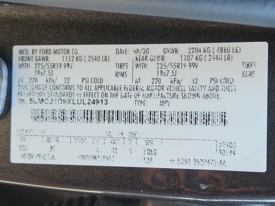 2020 Lincoln Corsair Standard