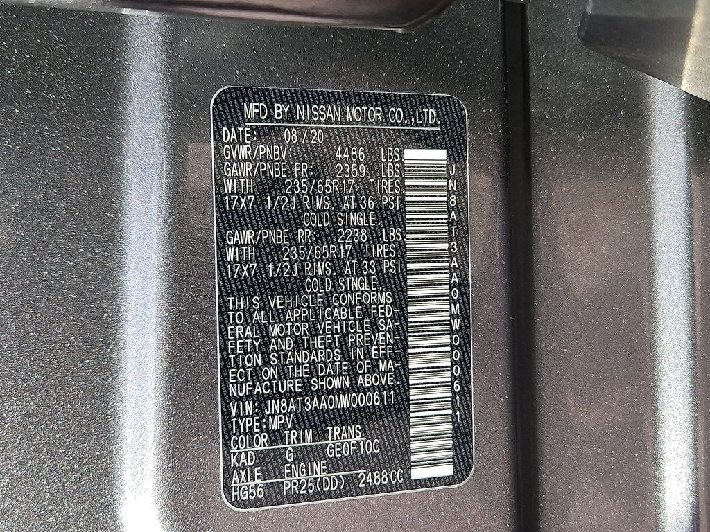 2021 Nissan Rogue S FWD