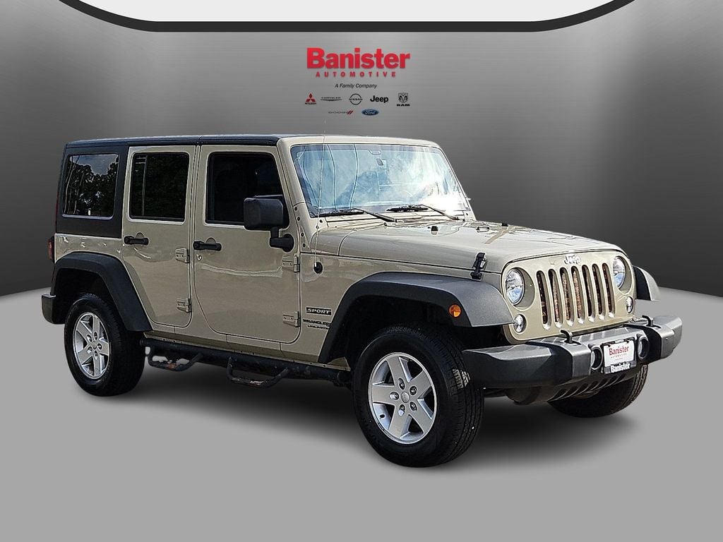 2018 Jeep Wrangler Sport S
