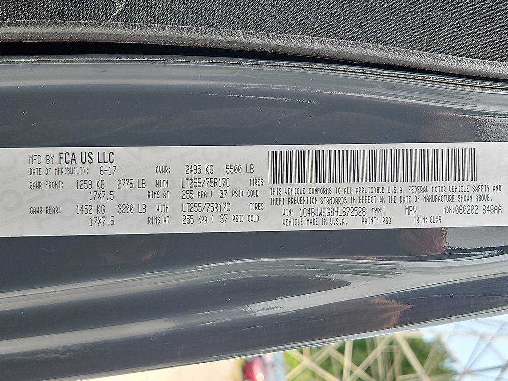 2017 Jeep Wrangler Chief Edition