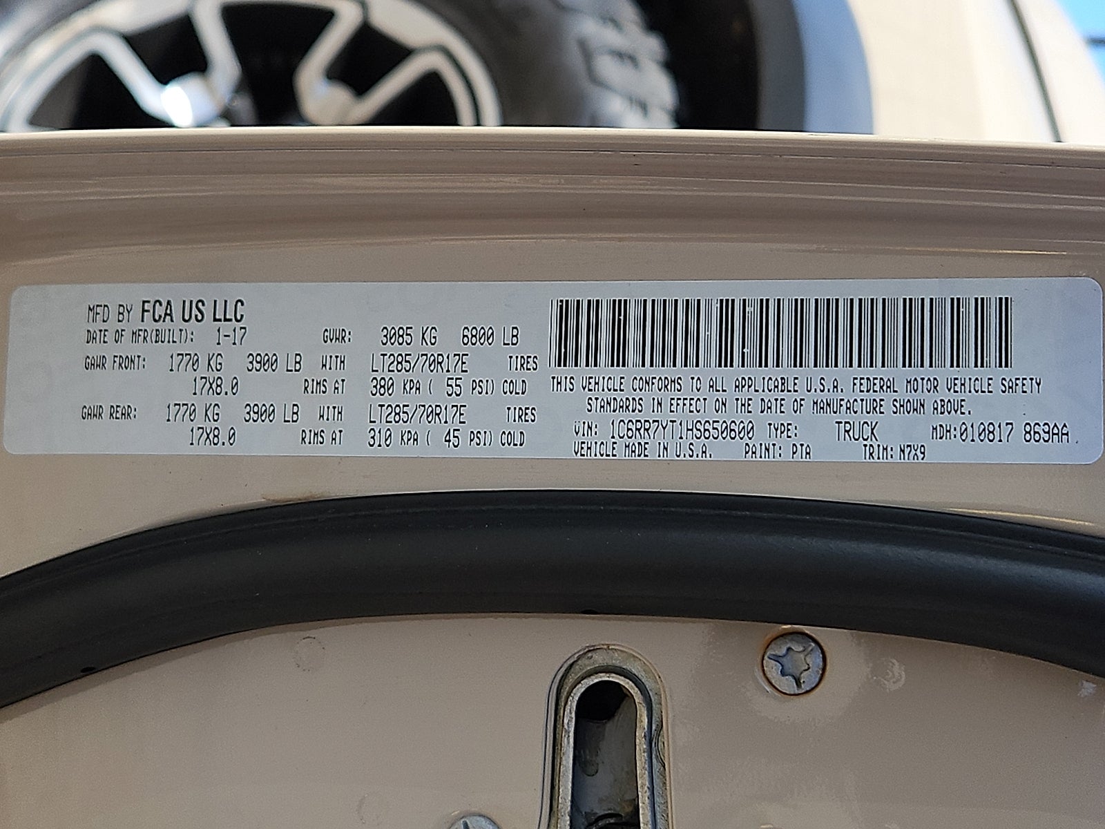 2017 RAM 1500 Rebel