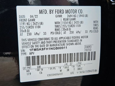 2022 Ford Explorer Limited