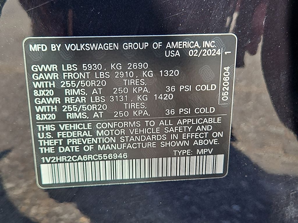 2024 Volkswagen Atlas 2.0T SE w/Technology