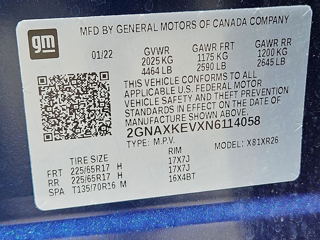 2022 Chevrolet Equinox LT
