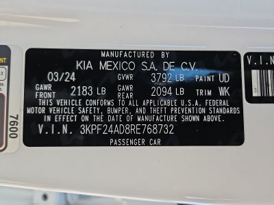 2024 Kia Forte LX
