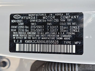 2022 Hyundai Kona SEL