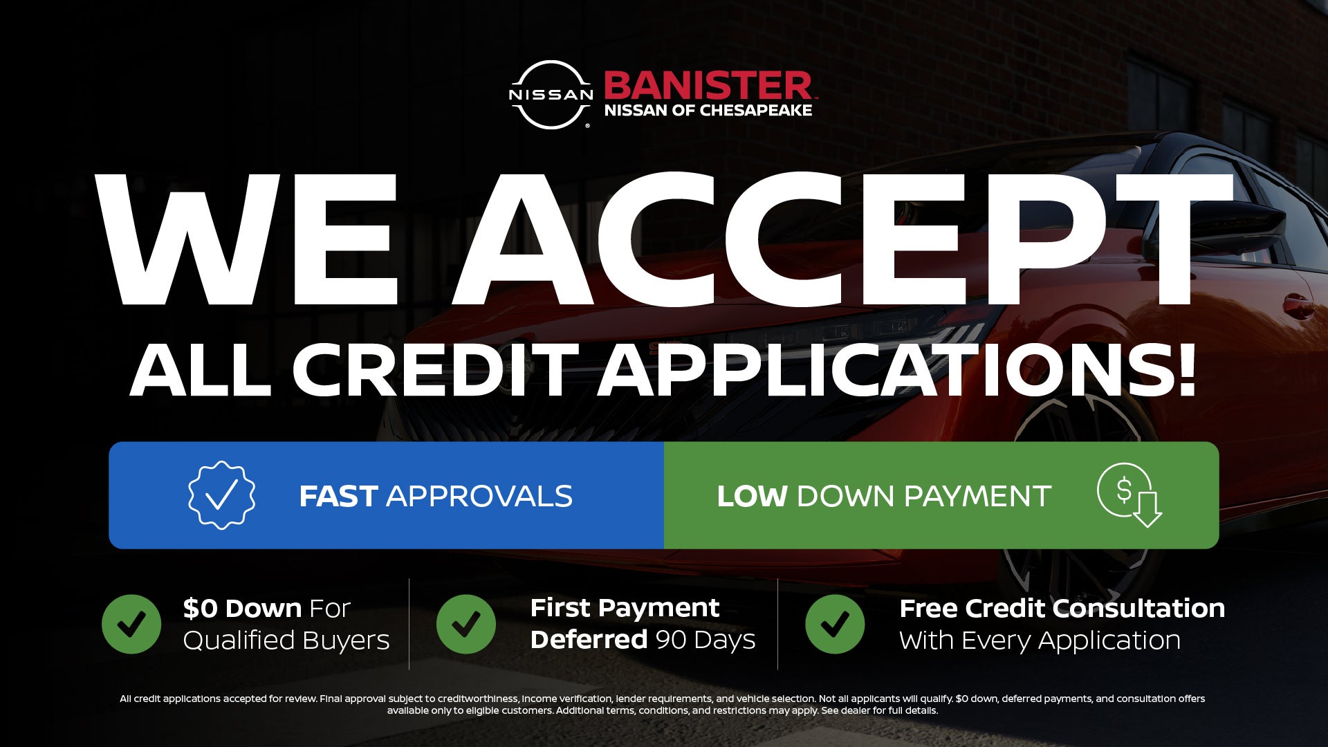 Credit Application Acceptance Offer