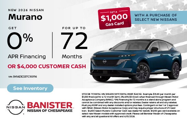 2026 Nissan Murano SL